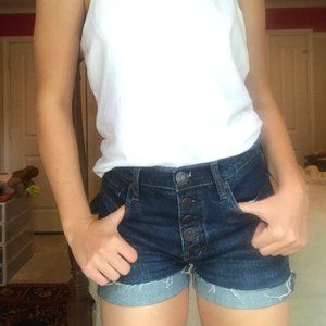 High Waisted Jean Shorts
